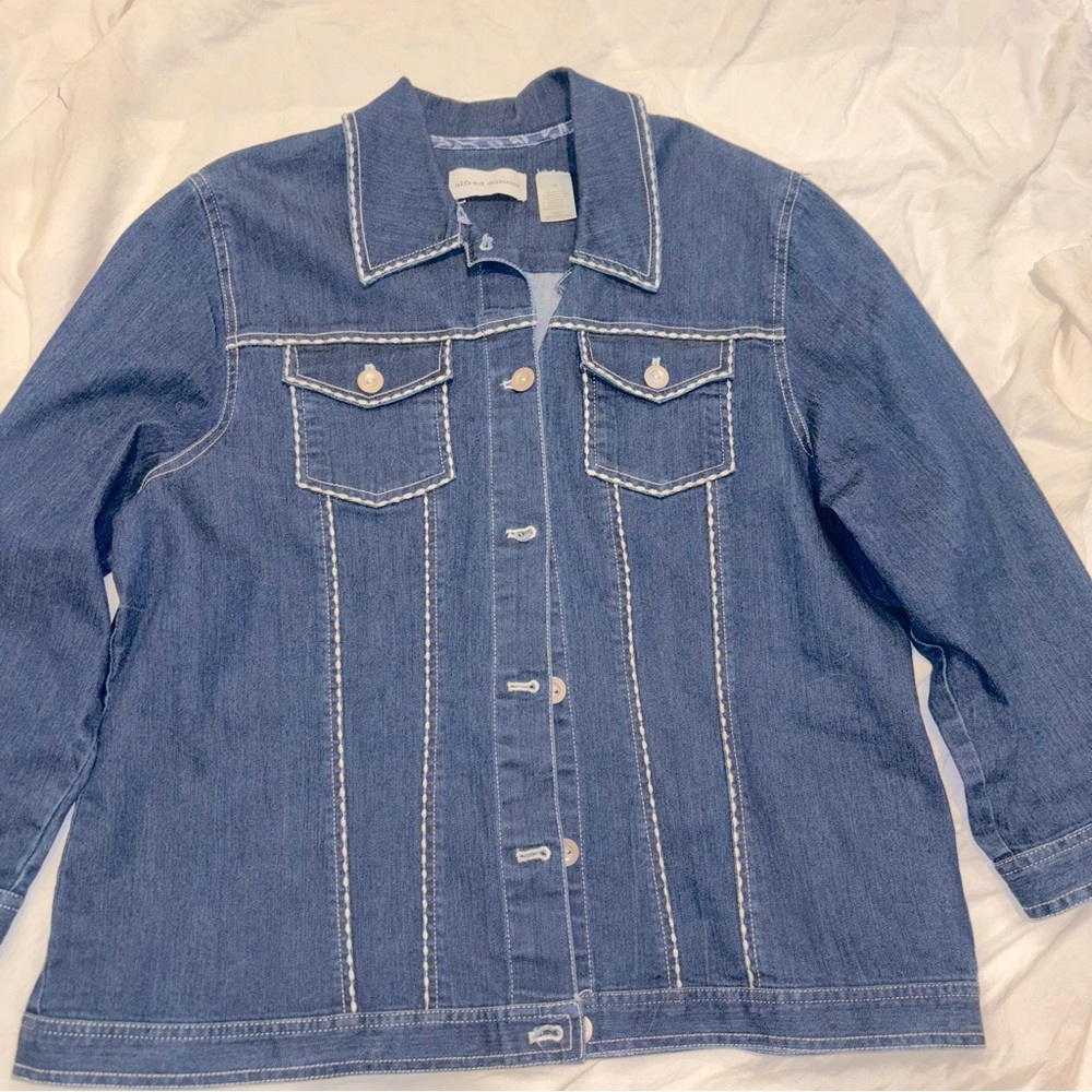 Alfred Dunner Women’s Jean Jacket Size 16